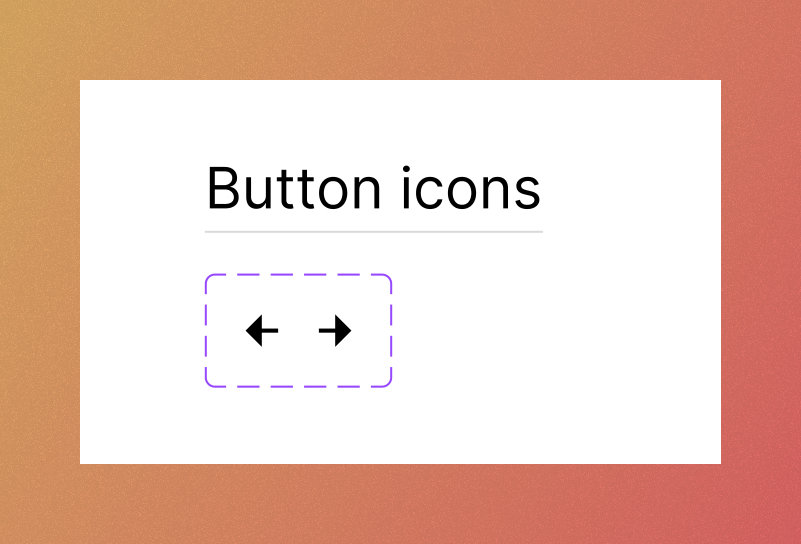 - Helper components - Buttons - Frames