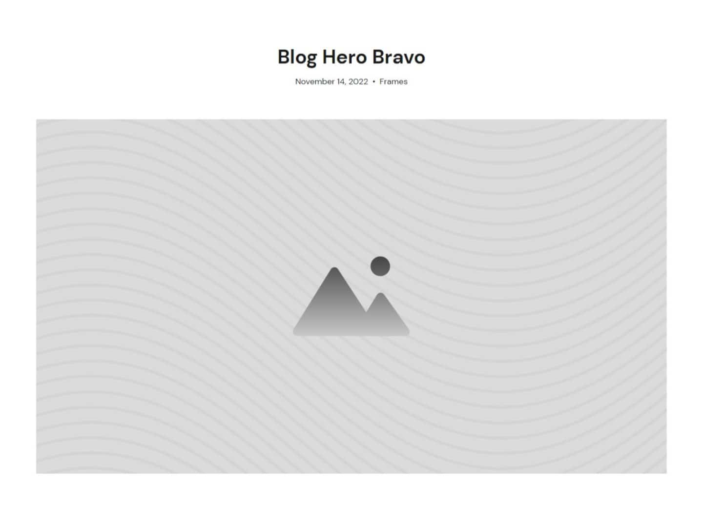 Blog Hero Bravo