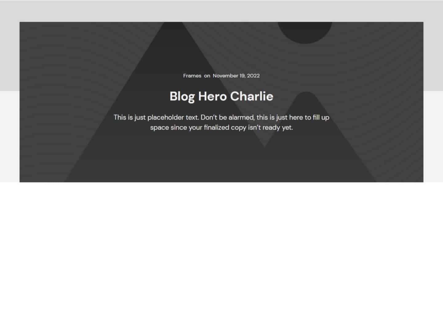 Blog Hero Charlie
