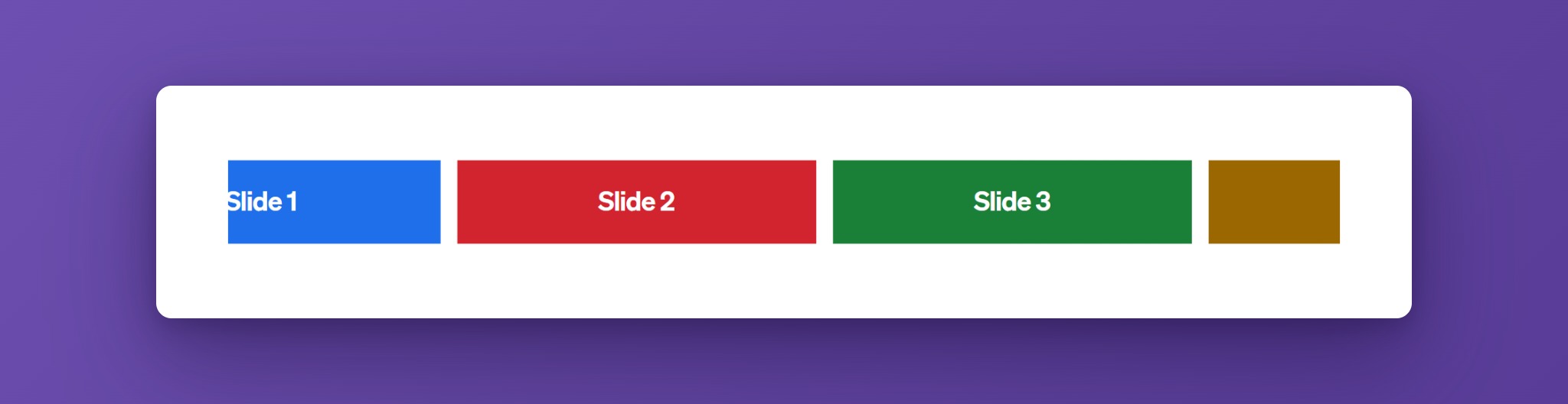 Logo-style auto scrolling slider