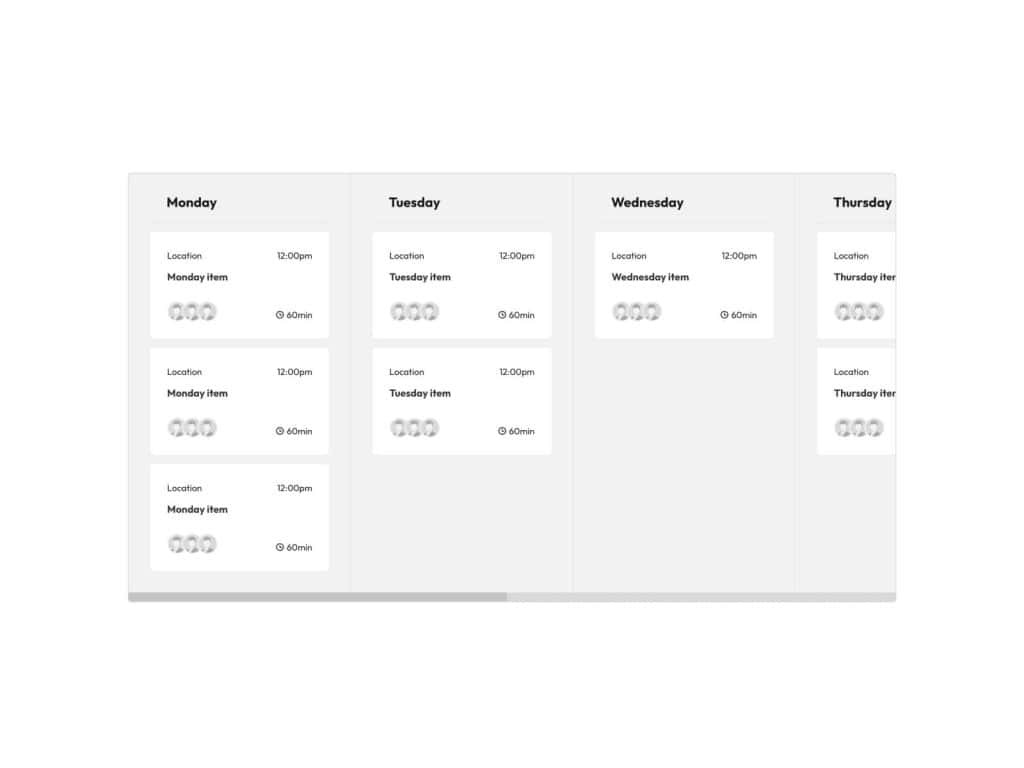 Schedule Alpha